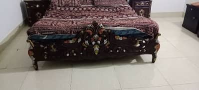 Bed set for sale | best furniture for sale | wooden bed | chinioti bed
