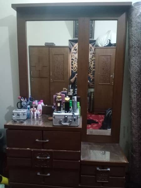 2Door divider LED penal and Dressing table 5