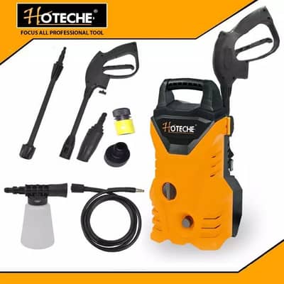 HOTECHE High Pressure Car Washer - 120 Bar, induction Motor