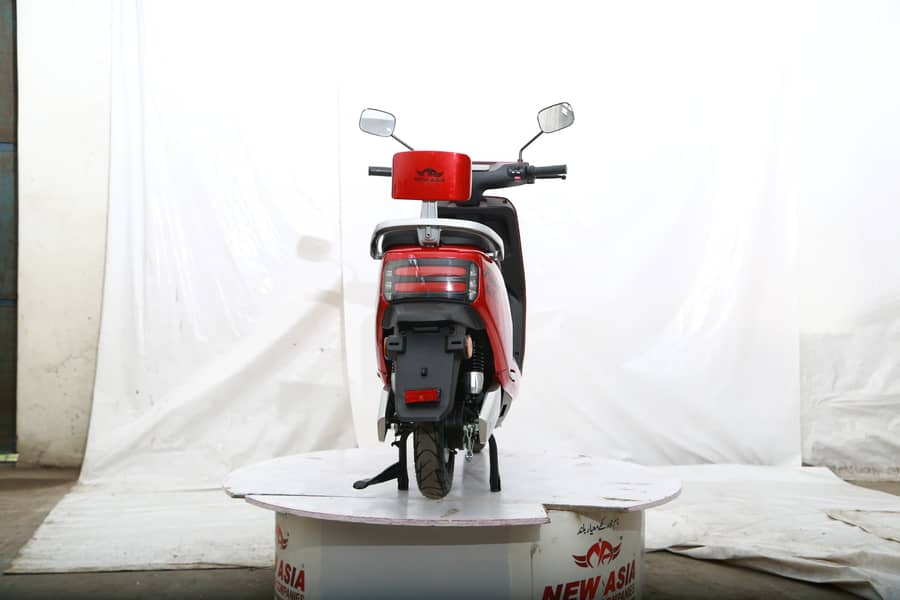 New Asia Electric Ramza ev G-7 Battery Bike Scoot 5