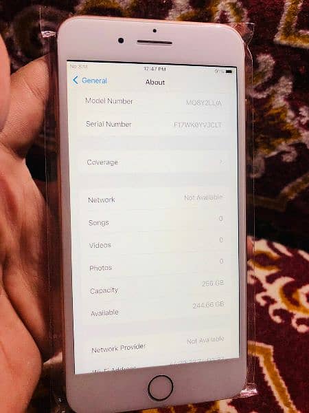 IPHONE 8 PLUS 256 PTA APPROVED  (ALL OK) just like brand new 4