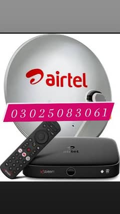 Dish antenna connection with delivery fitting 0302 508 3061