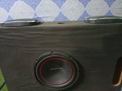Car complete sound system with Amplifier, woofer and speakers