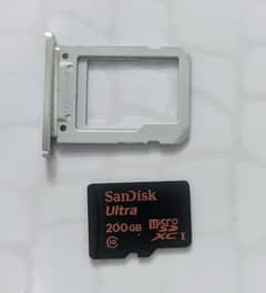 SanDisk 200 GB SD card,Class 10 extend your Mobile Camera Laptop