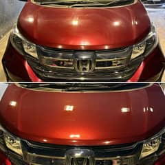 home service car detailing. interior cleaning rubbing polish body wax 0