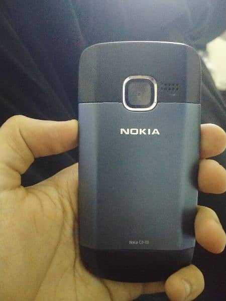 Nokia C3 Original With Box Single Sim PTA Approved 2.4 Inch Display 1