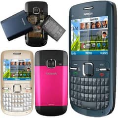 Nokia C300 Original With Box Single Sim Official PTA Approved