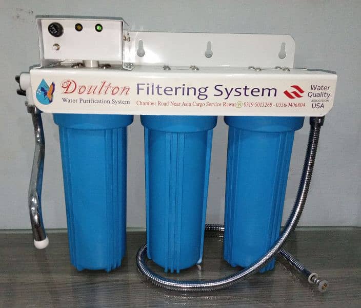 Fluxtek Triple Three Stage Water Filter 1