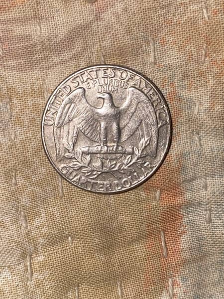 liberty Quarter dollar 1966 0