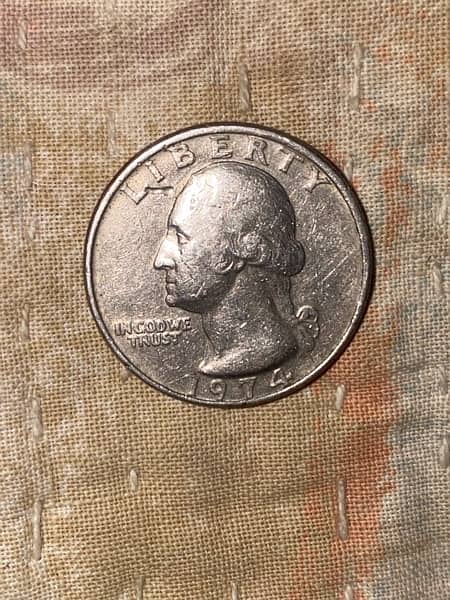 liberty Quarter dollar 1966 1