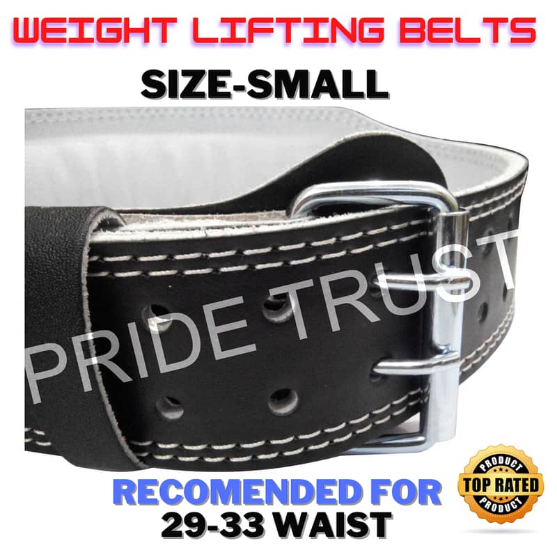 Best Quality Weight Lifting Belt - Gym Belt - Fitness - 4 Inches 3
