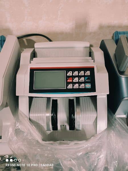 cash counting machine Mix note counting Machine with fake detection SM 14