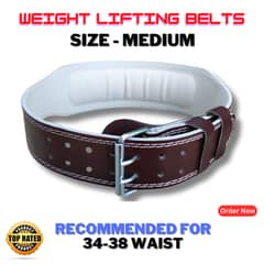 Best Quality Weight Lifting Belt - Gym Belt - Fitness - gym exercise