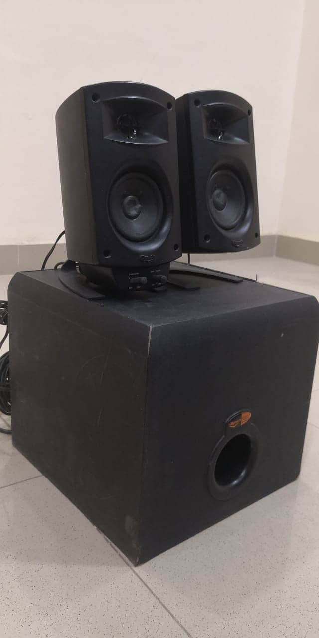 Klipsch ProMedia 2.1 THX Speaker System 110v Black 1
