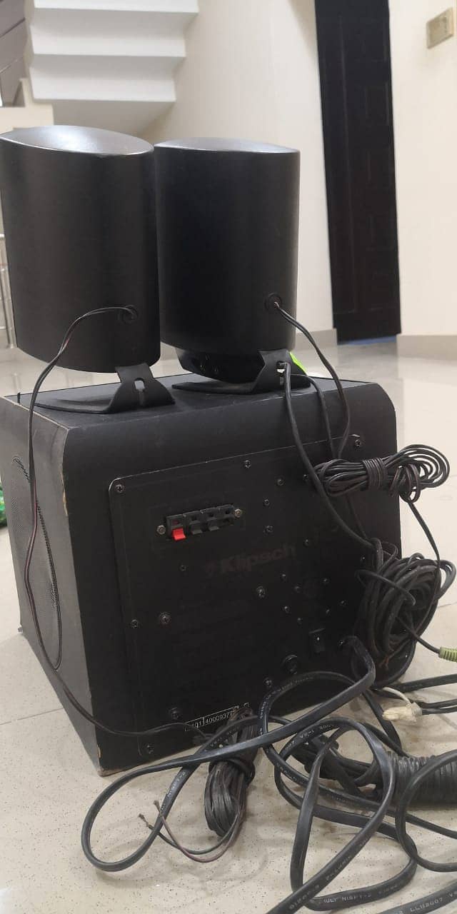 Klipsch ProMedia 2.1 THX Speaker System 110v Black 3