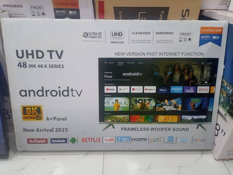 'BUMPER SALE' 48 inch SMART LED TV size (32" 43" 55" 65" 75" 85" ) 8