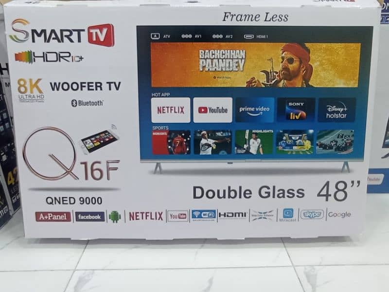 'BUMPER SALE' 48 inch SMART LED TV size (32" 43" 55" 65" 75" 85" ) 12