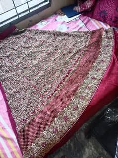 bridal tail lehnga for sale  condition 10/10
