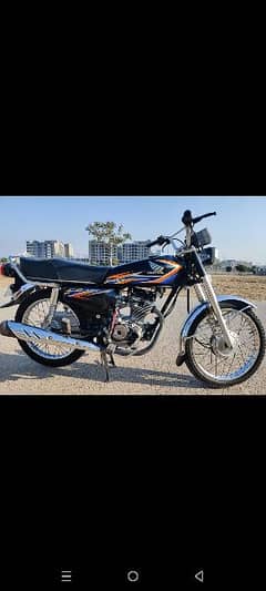 2018 model 125 for sale contact no 03106516525