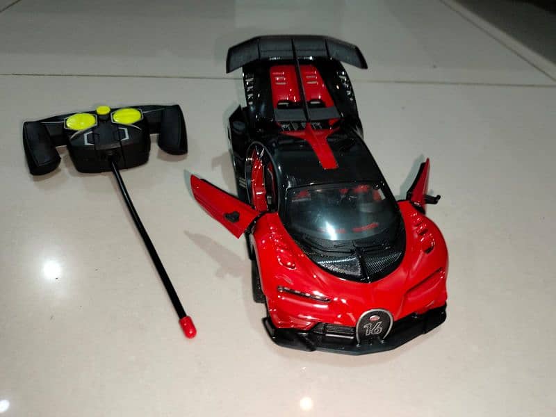 Bugatti car chargeable remote control 4