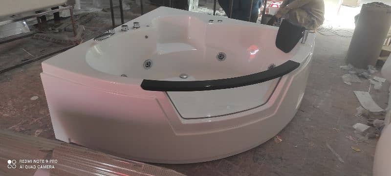 Bathtub / Pvc vanity/Jacuzzi/ Concealed tank/ Vanity/ Wallhung commode 12