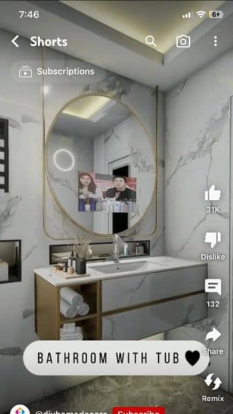 Vanity/LED mirror/Shower set/Bathroom accessoriess 1