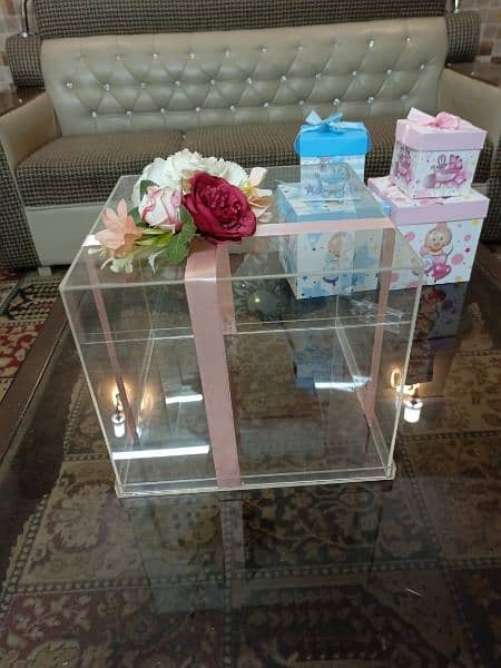 Premium Quality Acrylic Gift boxes ( 03021466006) 4