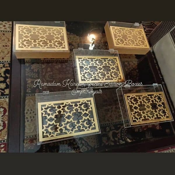 Acrylic Gift Boxes ( 03021466006) Whatsapp for details 10