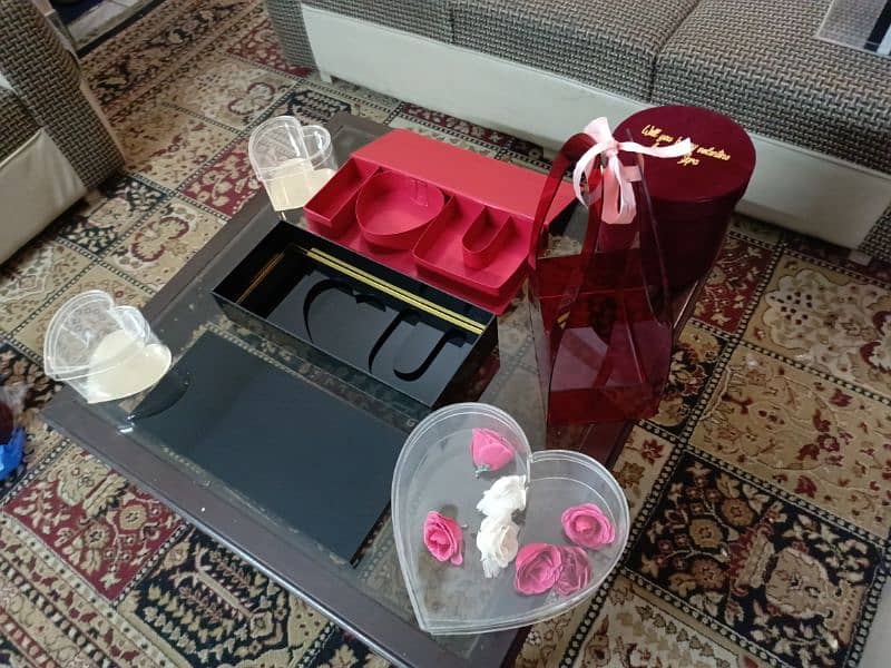 Acrylic Gift Boxes ( 03021466006) Whatsapp for details 14