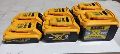 Dewalt Makita Milwaukee 20v/18v Battery