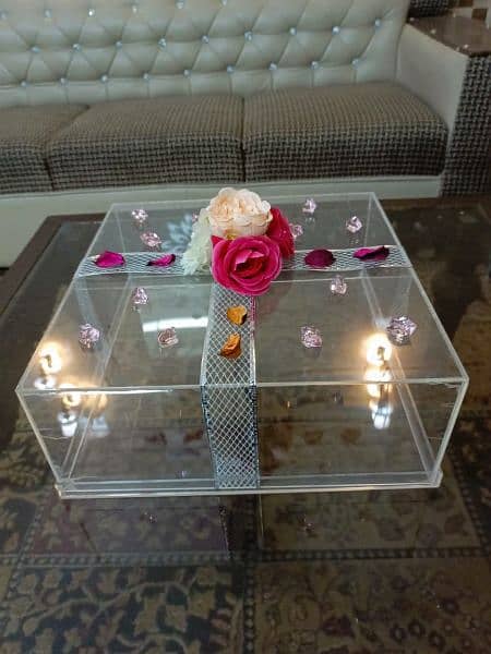 Acrylic Gift Boxes ( Price depends on size and design) 0302-1466006 4