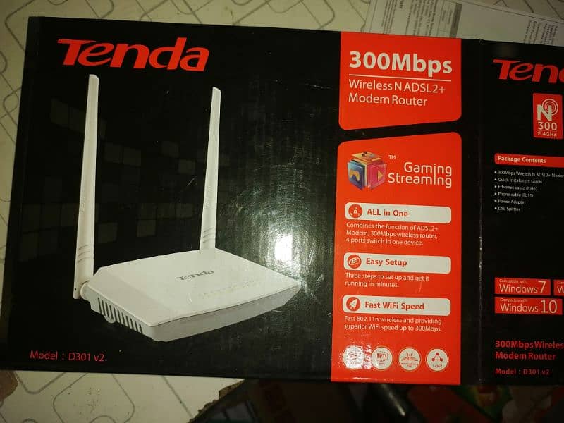 TP Link Modem+ Router Just like brand new 0