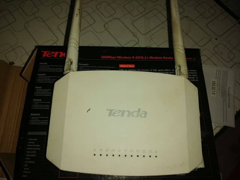 TP Link Modem+ Router Just like brand new 1