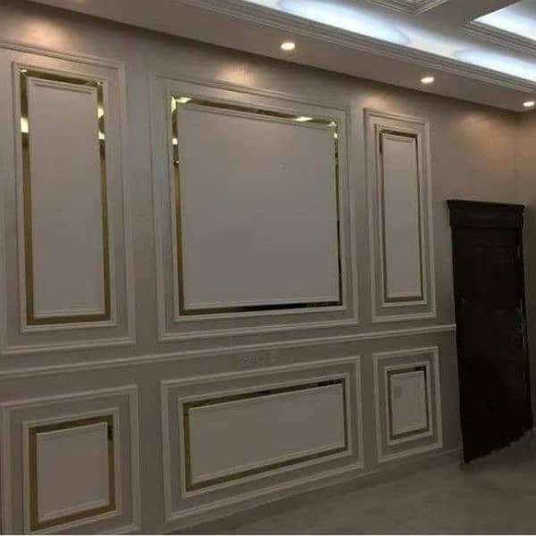 false ceiling pop  / Gypsum ceiling/moldling frame /Roof ceiling 18