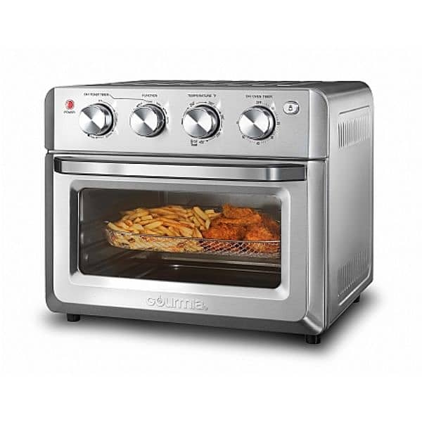 American Electric Baking Oven + Air Fryer 2 in 1 , Deep Fryer, Blender 2