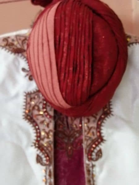 Grooms Sherwani with Qulla is for sale. 1