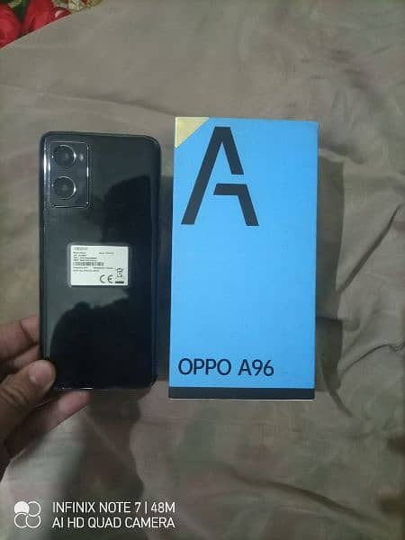 OPPO A96 8+8 GB 128GB with 5 months warranty 2