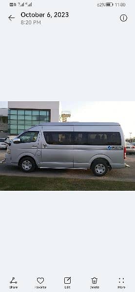 hiace Grand cabin Rent Booking services 2