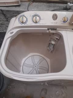 haier washing machine with spinner