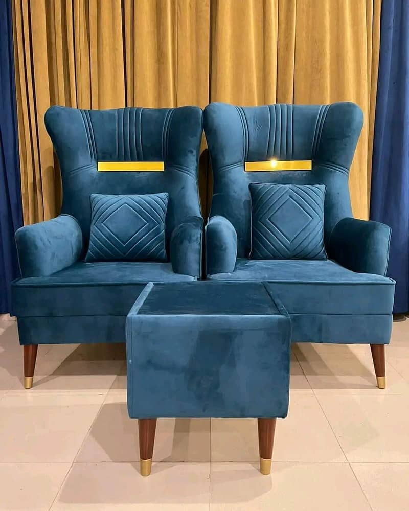 Sofa Pair / Sofa Chair / Luxury Sofa Chair 4