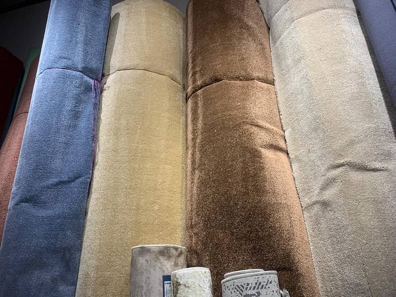 New Design Wall to wall Carpets - Synthetic Wool Carpet Available 3