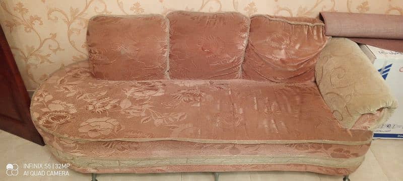 6 seater sofa set in good condition 4