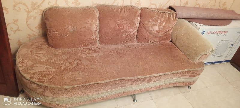 6 seater sofa set in good condition 5