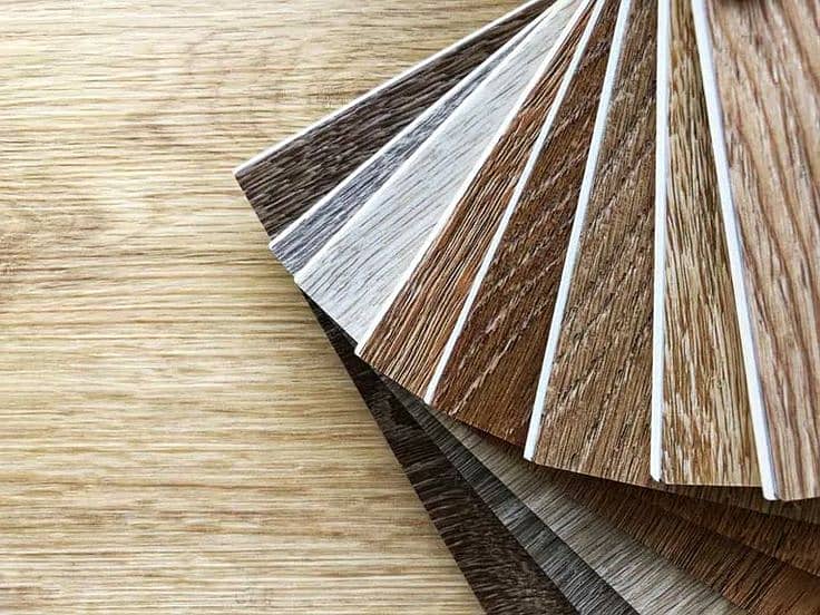 Wooden Vinyl Flooring Pvc Tiles Planks Vinyl Sheet Mate Finish look 16