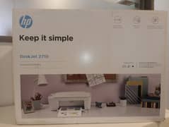 HP DeskJet 2710 All-in-One Printer (Used) W. OUT Ink Cartridge