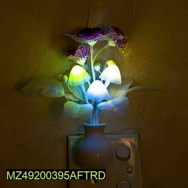 Mirror Night Lamp, Flower 3
