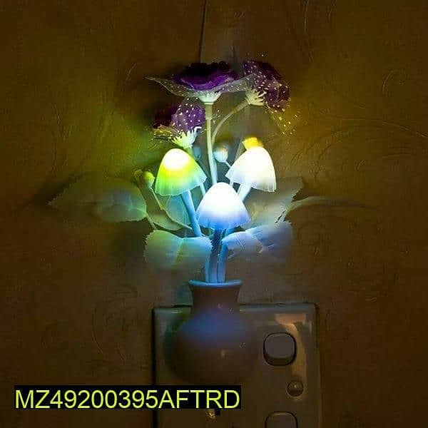 Mirror Night Lamp, Flower 4