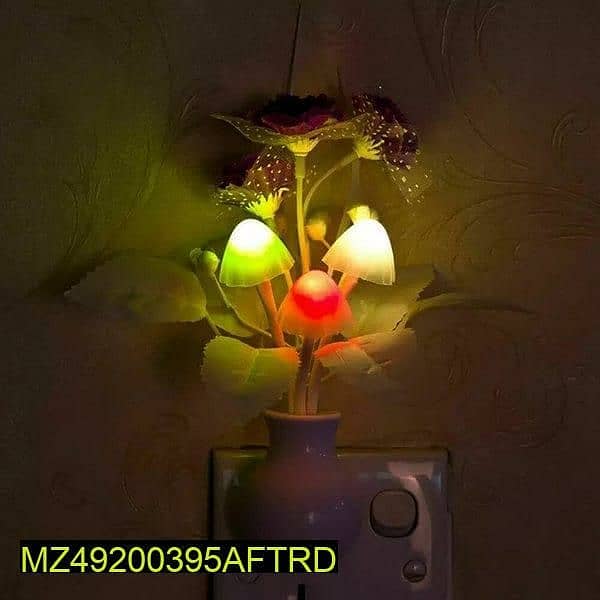 Mirror Night Lamp, Flower 5