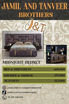 bed set/side tables/dressing table/showcase/wooden bed set/Wardrobe