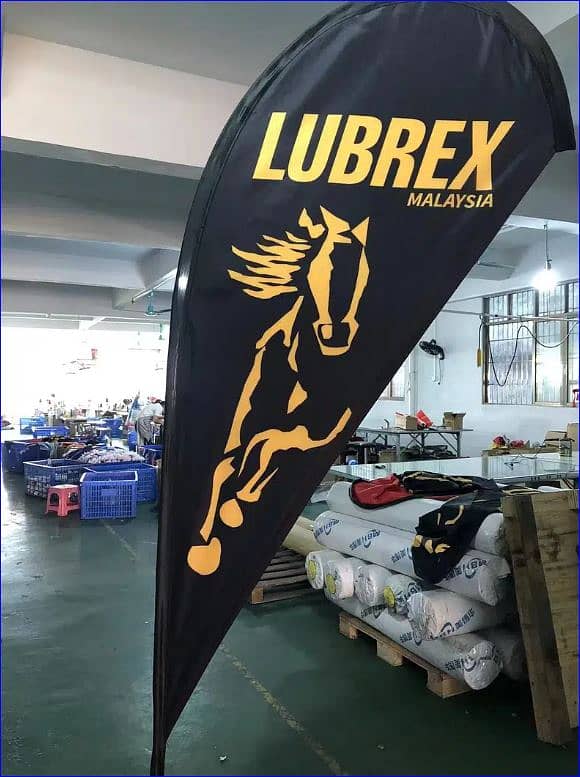Table Flag , Outdoor Company Flag , & Indoor Flag & Pole for Exective 18